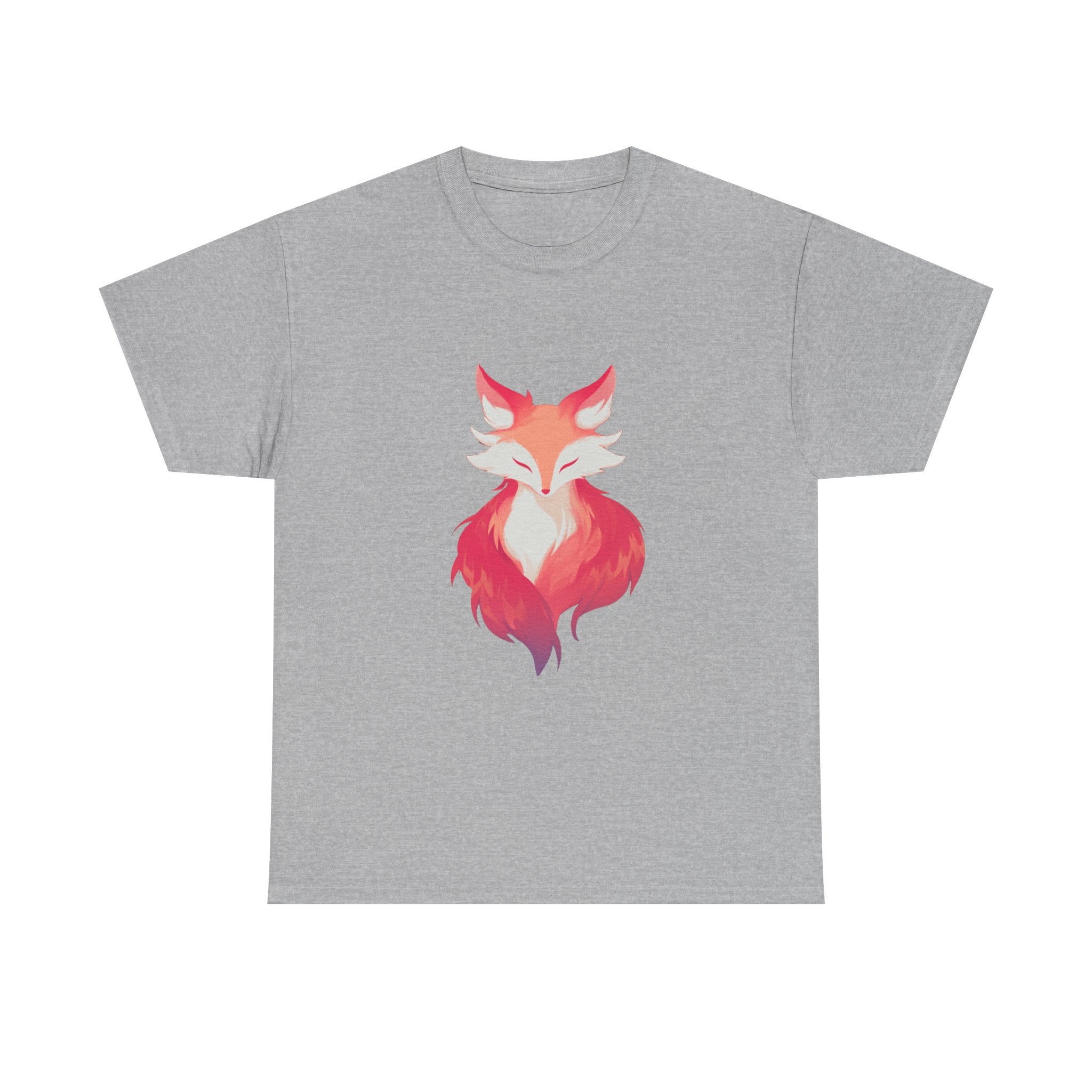Watercolor Fox Illustration Tee | Stylized Fox Portrait Shirt