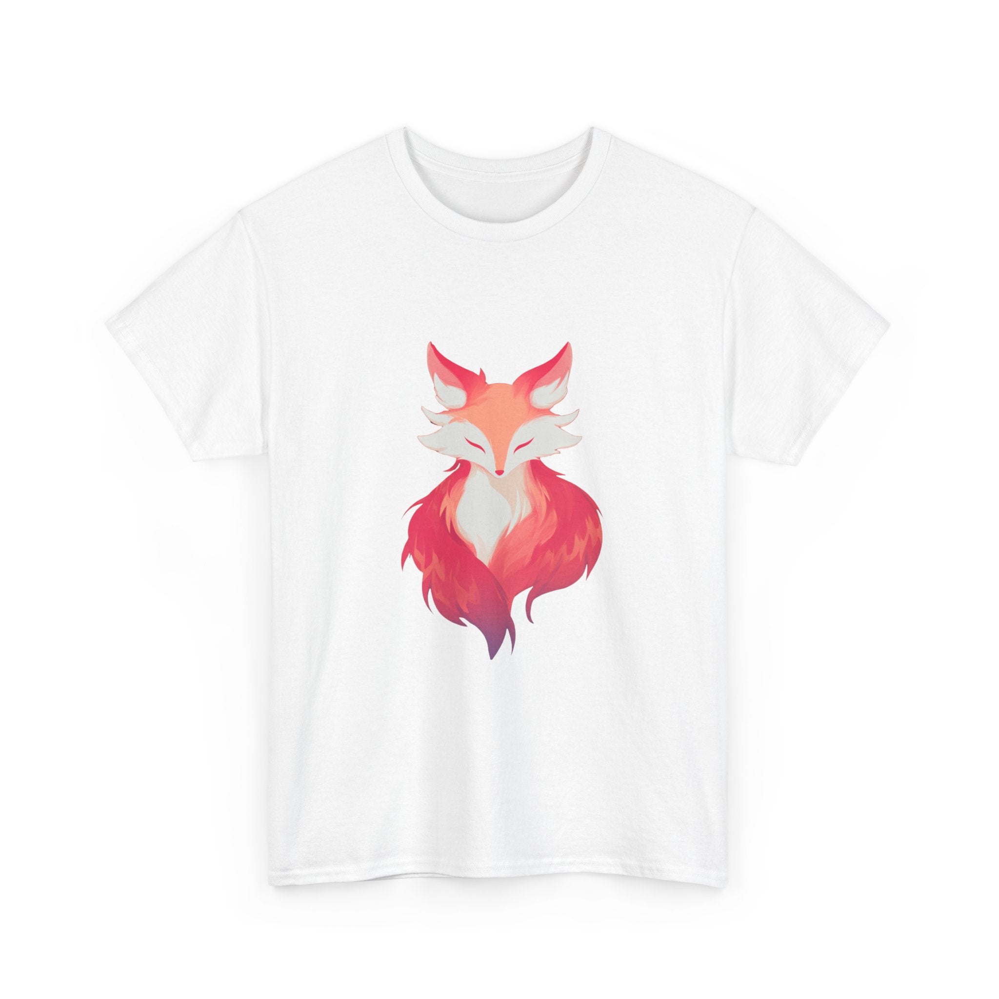 Watercolor Fox Illustration Tee | Stylized Fox Portrait Shirt