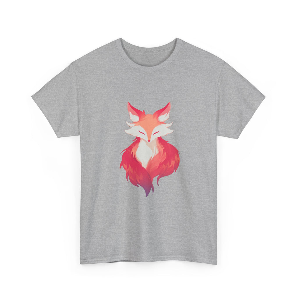 Watercolor Fox Illustration Tee | Stylized Fox Portrait Shirt