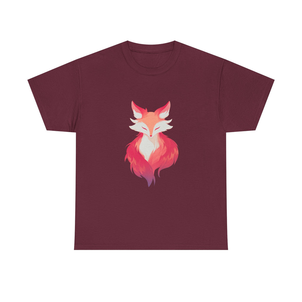 Watercolor Fox Illustration Tee | Stylized Fox Portrait Shirt