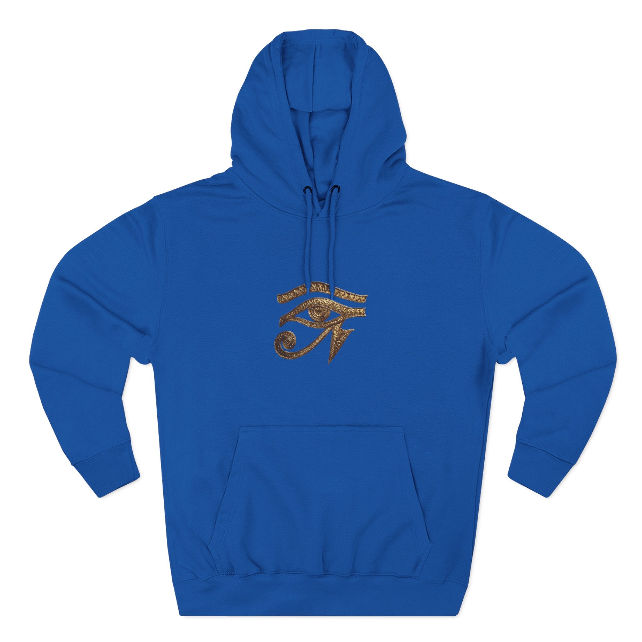 Eye of Horus hoodie | Egyptian symbol, spiritual protection, bronze design