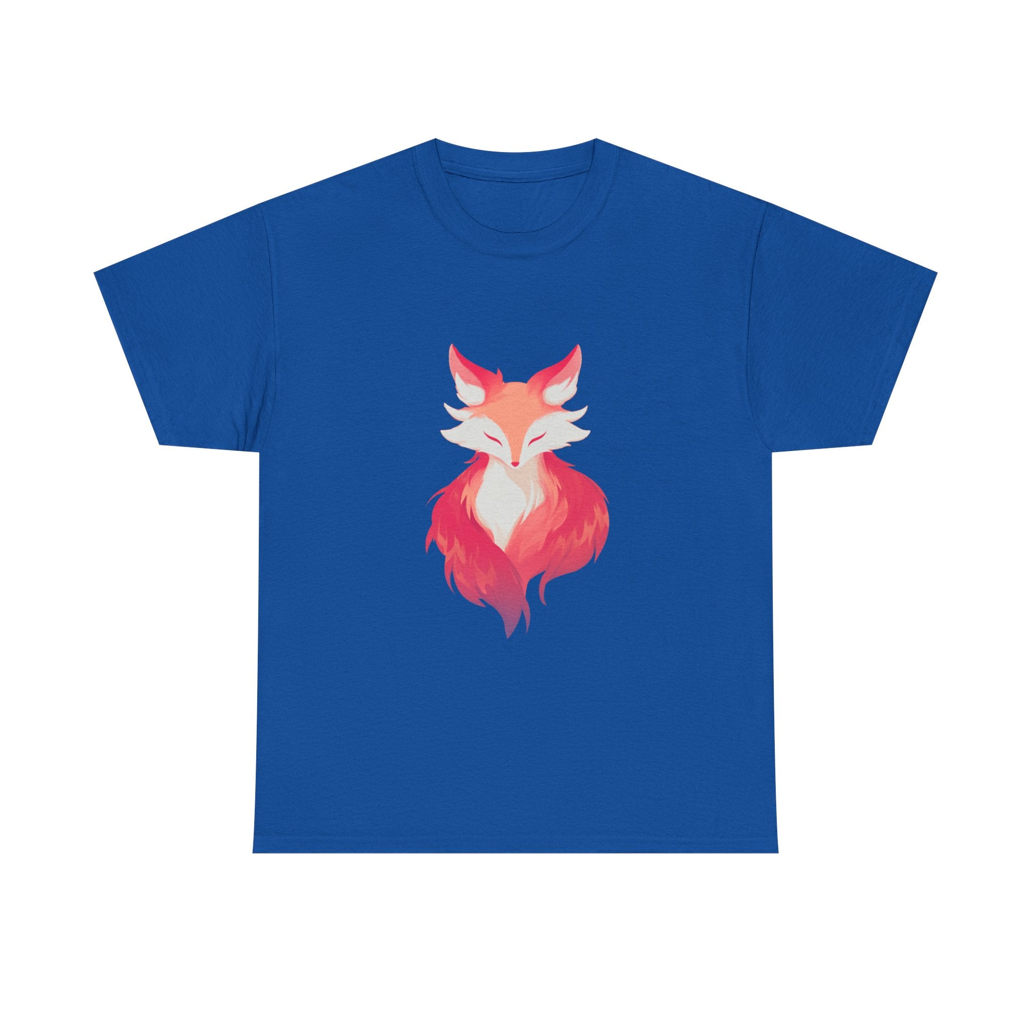Watercolor Fox Illustration Tee | Stylized Fox Portrait Shirt