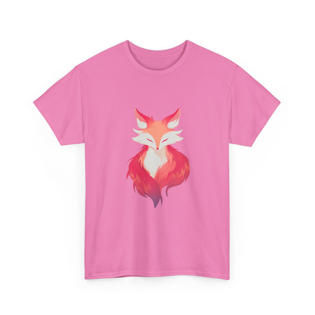 Watercolor Fox Illustration Tee | Stylized Fox Portrait Shirt