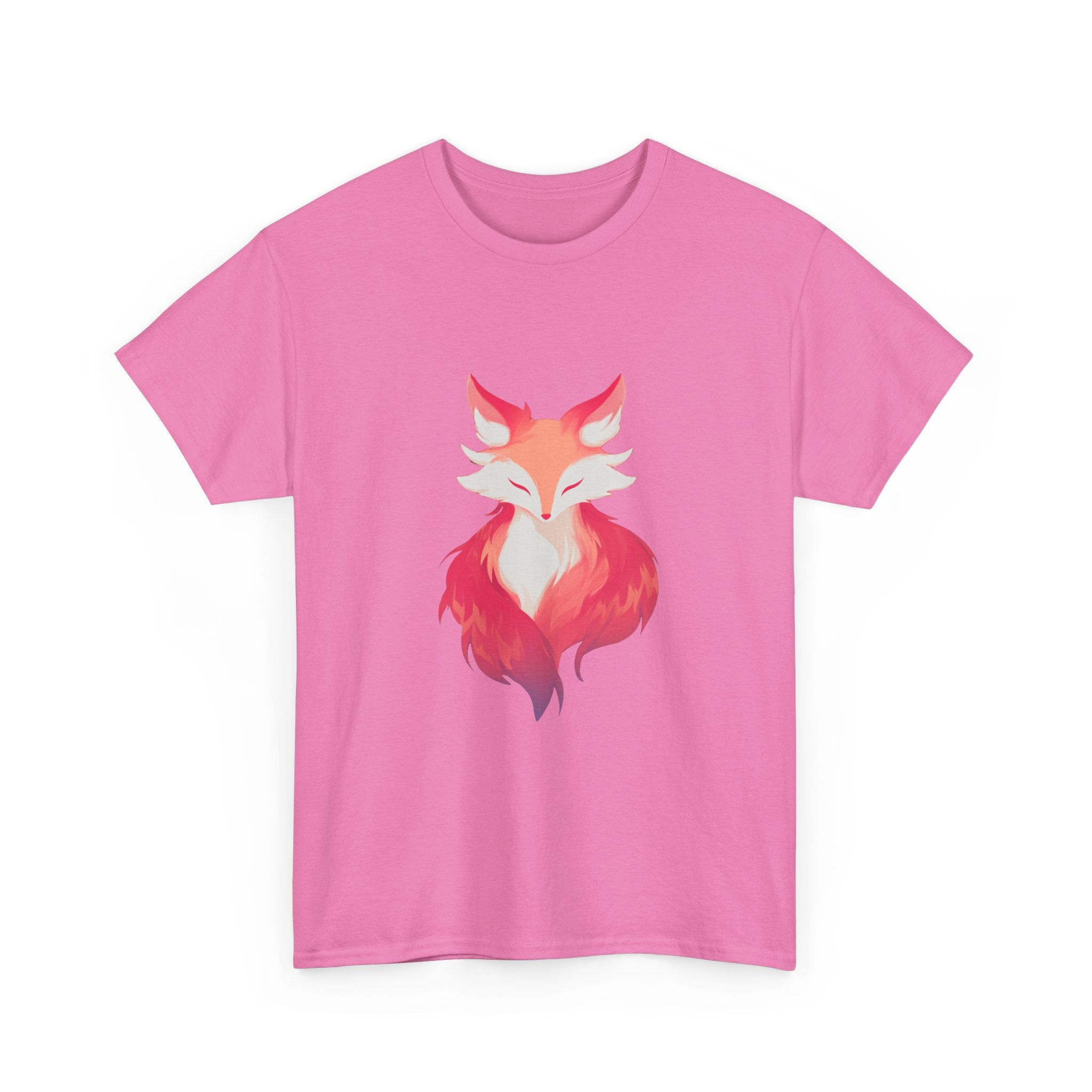 Watercolor Fox Illustration Tee | Stylized Fox Portrait Shirt