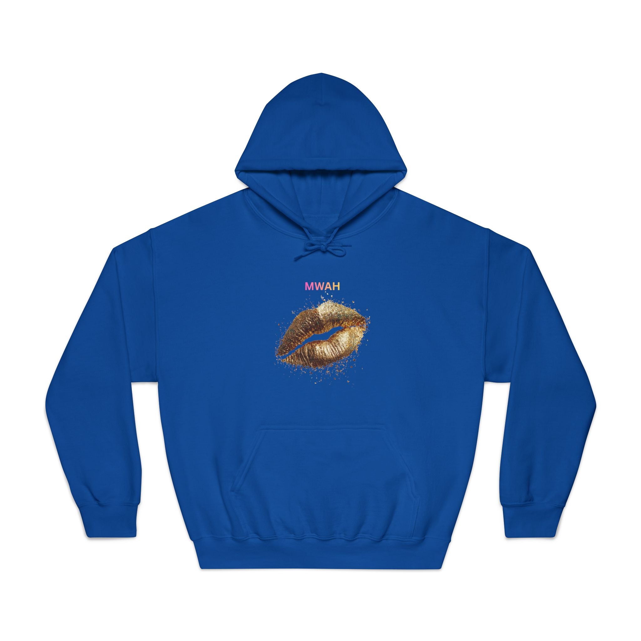 Gold Foil  Print Hoodie |  Mwah Graphic
